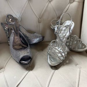 Party high heeled shoes